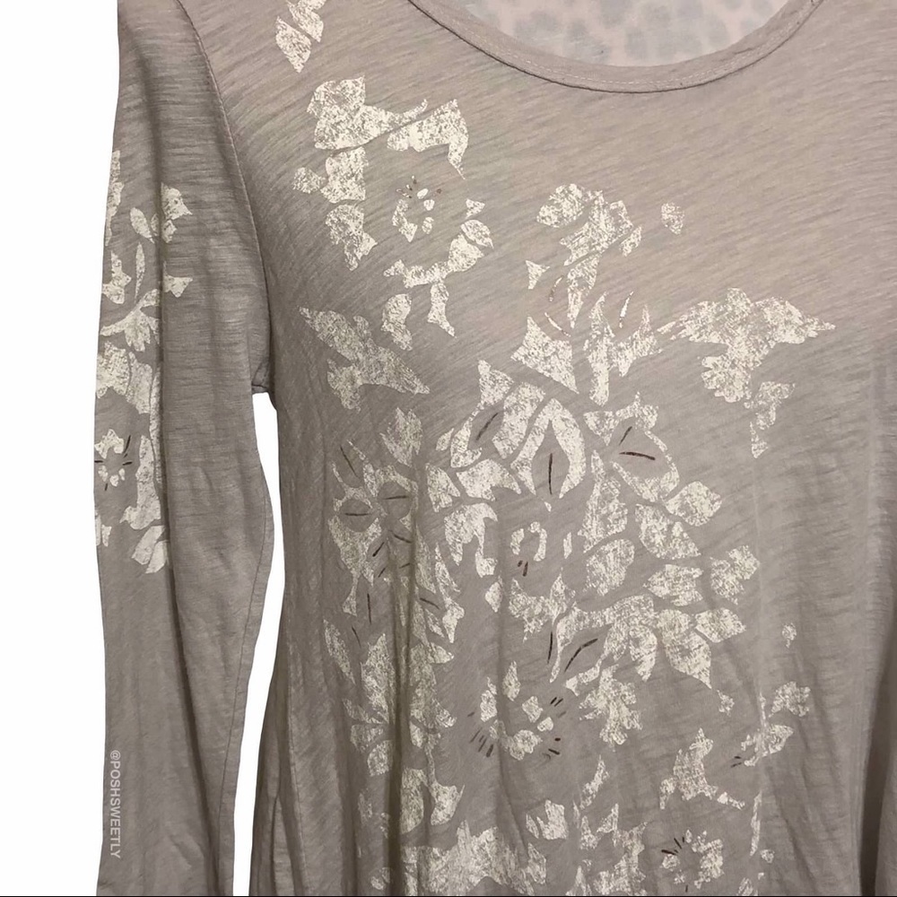 Anthropologie Floral Swing Top - Picture 2 of 10